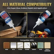 Starbond 2 oz. Medium CA Glue (Premium Cyanoacrylate Super Glue) for Quick Glue-ups, Woodworking, Woodturning, Hobby Model
