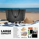 thumbnail image 5 of Fotbe Black Spider On Web Bolsa de Viaje para Playa - Resistente al Agua, Bolsa Tote de Gran Capacidad y Ligera con 7 Bolsillos para Mujeres y Hombres, 5 of 7