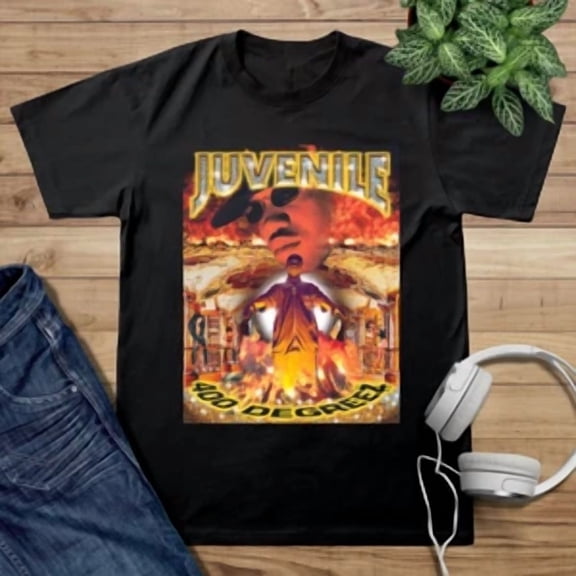 Reprint Rare Juvenile 400 Degreez, Juvenile Shirt, Juvenile Cotton Black T-Shirt