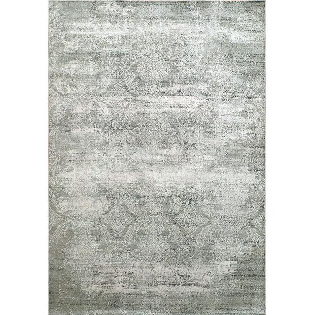 Dynamic Rugs LD699860190 5 ft. 3 in. x 7 ft. 7 in. Leda 9860 Rectangle Modern Area Rug - 190 Ivory & Grey