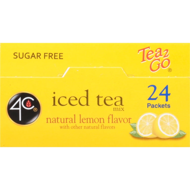 4C Totally Light Natural Lemon Iced Tea Mix, 24 Packets, 6 Pack photo 7