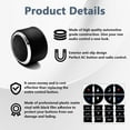 thumbnail image 3 of Yazoeia 2 Packs Rear Radio Volume Control Knob Cover and AC Dash Button Sticker Repair Kit (2 Packs), Universal Vehicles Interior Accessories for Most Car 2007-2014 22912547 CJC912-114706, 3 of 6