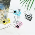 thumbnail image 5 of Mini Camera Keychain Key Ring Toy with Flashlight Sound Bag Phone Pendant,Car Keychain Accessories for Women Men - blue, 5 of 5