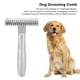 thumbnail image 2 of Peine de aseo para perros Peine para mascotas Peine de acero inoxidable para mascotas Rastrillo para perros Peine de aseo para perros Multifuncional Quitar el pelo de núcleo, 2 of 7