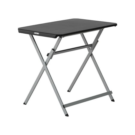 Lifetime 30-Inch Rectangle Folding Table, Black