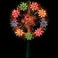 thumbnail image 2 of Northlight 7" Pre-Lit Gold Snowflake Starburst Christmas Tree Topper - Clear Lights, 2 of 5
