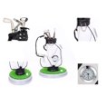 Elegantoss Miniature Golf Bag Pen Holder with Clock, Mini Desktop Golf