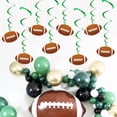 thumbnail image 4 of Decoraciones colgantes con forma de espiral de fútbol de Uniwish, para fiestas, 71 — 97 cm, 4 of 5