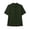 Army Green, variant on Womens Blouses Dressy Casual Mandarin Collar Short Sleeve Blouse Button Front Summer Top Loose Fit Solid Color Asian Style Shirt (Light Blue,L)