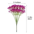 thumbnail image 3 of Flores artificiales para bebés con aliento 10 piezas de tallos de gypsophila • Ramo de seda artificial realista • Decoración duradera de bajo mantenimiento • Casa Sala de Estar Oficina Boda, 3 of 6