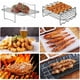 thumbnail image 4 of Rejilla para freidora de aire, los accesorios para freidoras de aire incluyen 1 rejilla para parrilla de vapor, 1 rejilla para brochetas, 1 pinzas para alimentos, 1 cepillo para aceite, 4 of 5