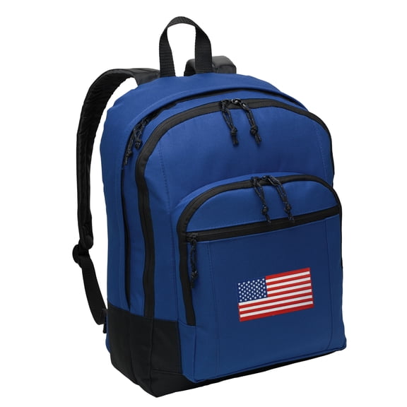 USA Flag Backpack BEST MEDIUM American Flag Backpack School Bags