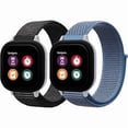 thumbnail image 1 of wonima44 Nylon Bands Compatible with Gizmo Watch 3 Adventrue 3 2 1/Gabb Watch 3e 3 2 1/SyncUP Watch/Cosmo JrTrack Watch,20mm Soft Breathable Hook & Loop Watch Band Replacement Small Size, 1 of 1