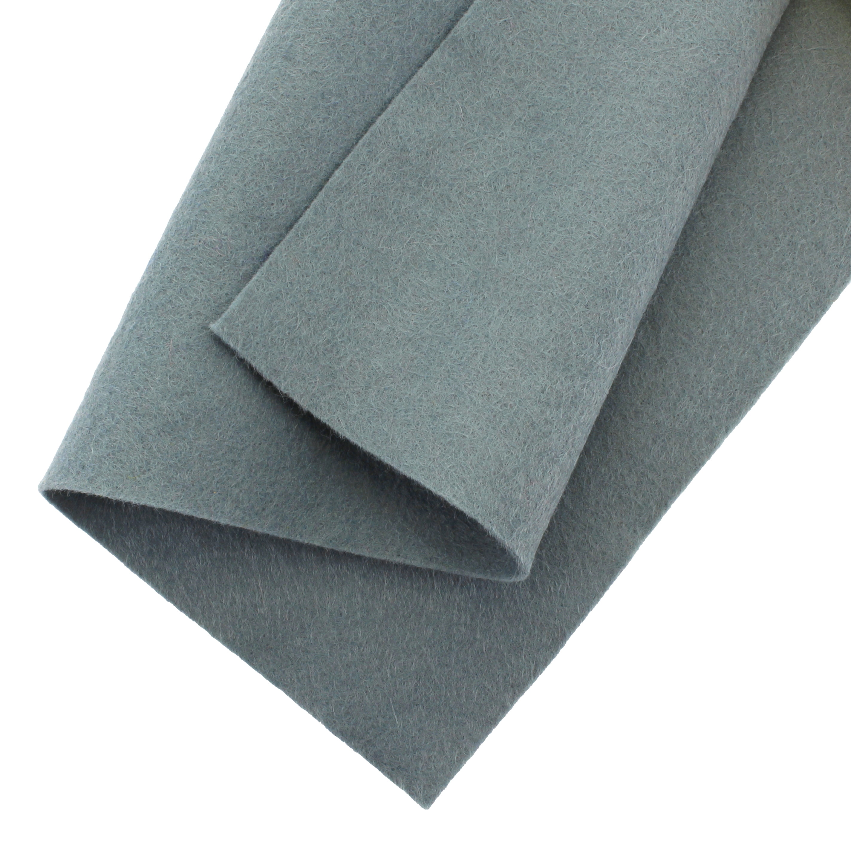 100% Merino Wool Craft Felt 18 x 18 sheet GRAY 