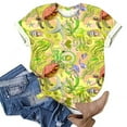 thumbnail image 5 of My Orders Cute Summer Tops for Women Floral Lace Blouses for Women Plus Basic Tees Fitted Pack Women Casual Tops And Blouses My Orders Placed By Me, 5 of 5