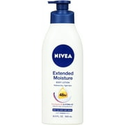 NIVEA Extended Moisture Body Lotion, 16.9 oz (Pack of 2)