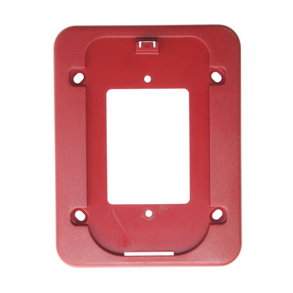 System Sensor BBS SpectrAlert Advance Alarm Wall Mount Back Box Skirt, Red