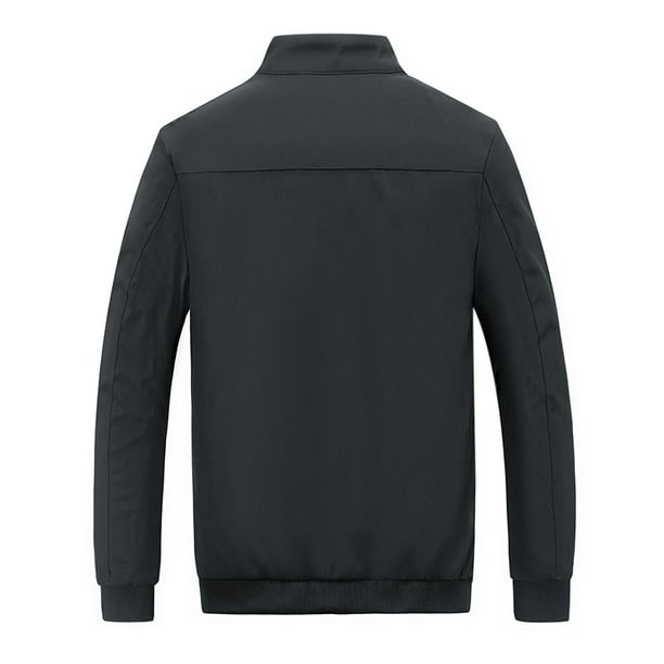 Chaqueta de uniforme de béisbol de talla grande de otoño e invierno para hombre, chaqueta informal para hombre Pompotops oipoqjl11663