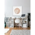 thumbnail image 6 of "Log Cutout Rose Gold" Framed Painting Art Print, 6 of 6