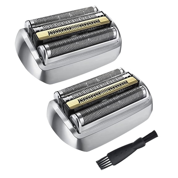 2-Pack 94M Replacement Shaver Heads for Series 9, Compatible with Shaver Models S9 9290cc, 9291cc, 9370cc, 9376cc, 9293s, 9260s, 9295cc,Silver