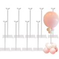 thumbnail image 1 of Soporte de mesa para globos TEKXYZ de acrílico transparente, juego de 10, 1 of 6
