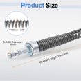 thumbnail image 2 of HARFINGTON Plumbing Drain Auger 3/8" (10mm) Dia. 49ft Manual Toilet Snake Flexible Drain Cleaner Tool with Drill Connector Spring Unclog Hair for Bathroom Kitchen Toilet Bathtub Sewer Sink, 2 of 4