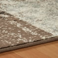 thumbnail image 4 of Bristol Abstract Damask Indoor Area Rug by Blue Nile Nills - 2.6' x 8', Ivory-Light Blue, 4 of 4