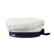 thumbnail image 4 of Boina de malla tejida para marinero, gorra de marinero azul marino, disfraz, color blanco, 56-58 cm, 4 of 6