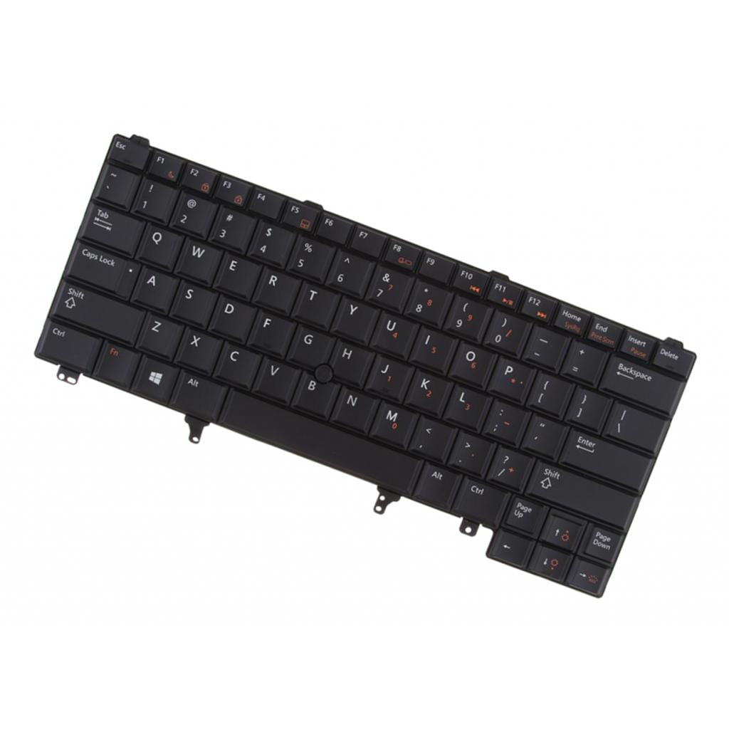H HILABEE Tastatur US QWERTY Austausch Keyboard Hintergrundbeleuchtung Replacement für Dell Latitude E6420 E6430 E6440 XT3 Laptop 