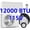12000 BTU | 22 Series | 115V, variant on JoanKaren 9000 BTU Mini Split Air Conditioner & Heater with Inverter,18.5 SEER2 230V Ductless AC Cools Rooms up to 450 Sq. Ft,Complete Installation Kit