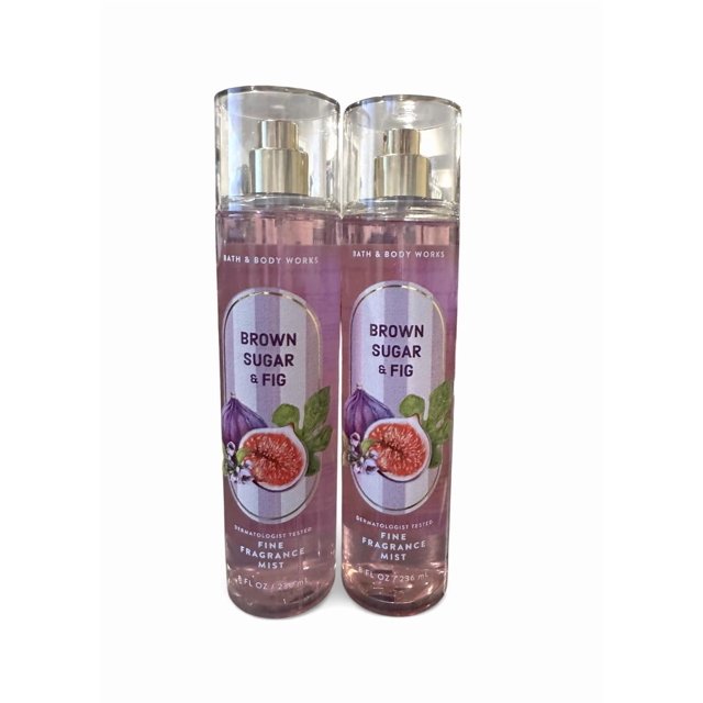 Set de 2 Brumas Corporales Brown Sugar Fig 236 ml de Bath & Body Works