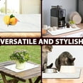 thumbnail image 3 of Kitchen Countertop Water Absorbing Mat Household Tableware Mat Cup Bowl And Plate Drying Mat Proof Mat Coffee Table Mats Set Dollies for End Tables Large round Table Mats 30 Inches Counter Table Set, 3 of 3