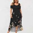 thumbnail image 2 of Outfmvch Wedding Guest Dresses For Women, Dresses For Women 2023, Fall Dresses, Formal Dresses For Women, Womens Dresses Z-Black 4Xl, 2 of 4