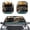 Cats Driving Print, variant on Pzuqiu Windshield Sun Shade Featuring Husky Dogs, Car Windshield Sun Shade for Blocking Heat and Daily Road Trips