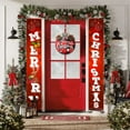 thumbnail image 4 of HCBY Christmas Porch Sign Set with Couplet Verses, Outdoor Hanging Wall Decor for Traditional Holiday Doorway Greetings(14), 4 of 6