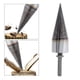 thumbnail image 4 of Brocas para dividir troncos de leña Escariadores de cono de madera Brocas para taladro escalonado Vástago hexagonal de 38 mm Zulema Broca para partidor de troncos, 4 of 8
