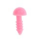 thumbnail image 4 of 100 piezas de plástico DIY artesanía Animal Triángulo títere perro muñeca marrón Rosado Sunnimix Nariz triangular de muñeca, 4 of 7