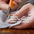thumbnail image 2 of Fiskars 94817797 - Tijeras de micropunta, 12,7 cm, color naranja, 2 of 7