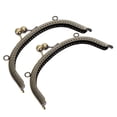 thumbnail image 4 of Zerodis 2 Pcs Sac à Main Bow Frame Sac à Main Bow Frame Lock Coin Bag Lock Diy, 4 of 8