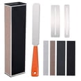 thumbnail image 1 of Guitar Luthier Tool Kit, Guitar Leveling File, Fret Leveling Beam with Self adhesive Sandpaper Strip, Sanding Leveler Beam, G-uitar Repair T-ool, Bass, Luthier Tool for Electric, 1 of 8