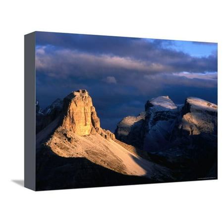 Punte Dei Scarperi on the Fiscaline Loop Walk, Dolomiti Di Sesto Natural Park, Italy Stretched Canvas Print Wall Art By Grant (Best Walks In Southern Spain's Natural Parks)