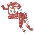 thumbnail image 2 of NIEWTR Toddler Baby Girl Fall Halloween Clothes pajamas Sets Tractor Long Sleeve Pullover Sweatshirt Tops Joggers Pants Set 6 9 12 18 24 Months 3T 4T Kids Fall Winter Halloween Outfits, 2 of 8