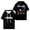 Black, variant on Lil Tecca The Dopamine Experience North America Tour Hooded T-shirt Women Men Short Sleeve Tee Casual Fashion Tops