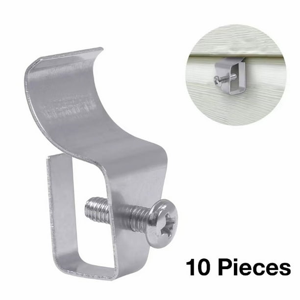 Blink Mini Vinyl Siding Hooks Clips No Holes Needed Stainless Steel