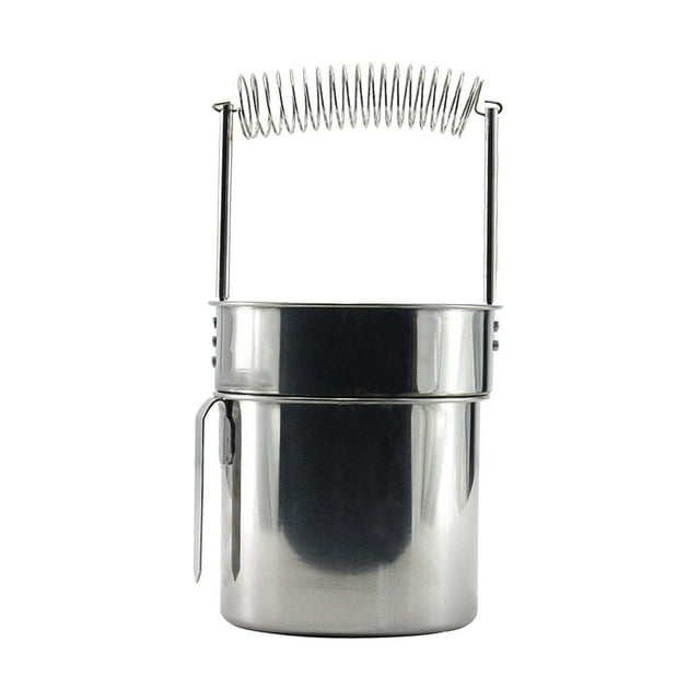 Lavadora de cepillos de acero inoxidable, lavadora de pinceles, taza pequeña, barril portátil, bote de pintura, cubo de lavado para pintura acrílica