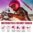 thumbnail image 2 of Labymos Motorcycles Gradient Ramp Helmet Decorate Braids Retro Motorbike Helmet Braids, 2 of 5