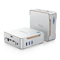 thumbnail image 1 of KAMRUI GK3 Plus Mini PC 16GB RAM 512GB M.2 SSD, Intel 12th Alder Lake N95 (up to 3.4GHz) Mini PC Windows 11 Pro, 2.5''SSD, Gigabit Ethernet, 4K UHD, WiFi, BT, VESA/Home/Business Mini Desktop Computer, 1 of 5