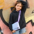 thumbnail image 4 of ZIPIT Shoulder Bag for Girls, Adjustable Crossbody Purse Made from One Long Zipper, Gift Box Included, 4 of 10