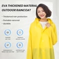 thumbnail image 1 of LJNYFDC Imperméable pour Femmes et Hommes Imperméable Extérieur Couleur Vive Respirant Ponchos de Pluie Réutilisables pour Hommes et Femmes, 1 of 7