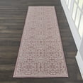 thumbnail image 1 of Nourison Jubilant Floral Ivory/Pink 2'3'' x 7'3'' Area-Rug, Easy-Cleaning, Non Shedding, Bed Room, Living Room, Dining Room, Kitchen (2x7), 1 of 4
